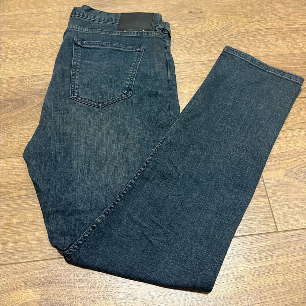 Quicksilver Denim Pants Slim Tapered 36” Waist Men's Blue Jeans